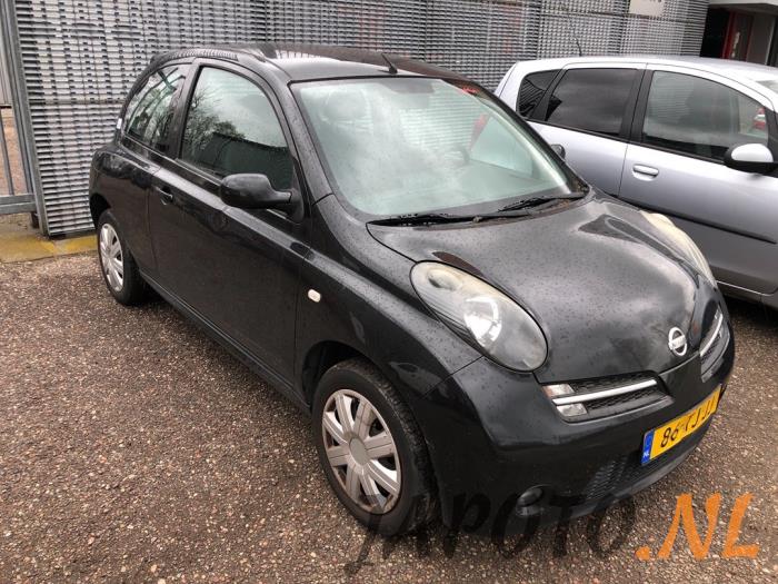 nissan micra 2006 black