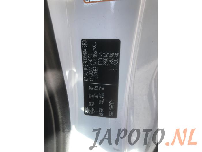 Kia Pro cee'd 1.4 CVVT 16V Épave (2010, Blanc)