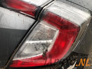 Honda Civic 1.0i VTEC Turbo 12V Épave (2018, Gris)