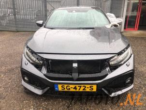 Honda Civic 1.0i VTEC Turbo 12V Épave (2018, Gris)