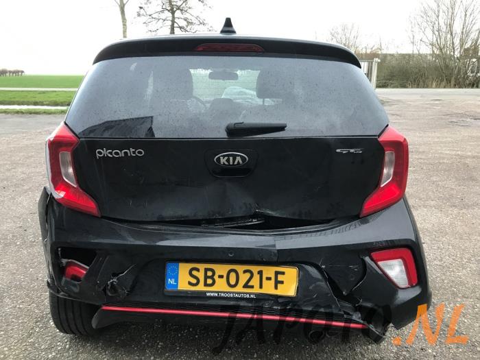 Kia Picanto 1.0 T-GDI 12V Salvage vehicle (2018, Black)