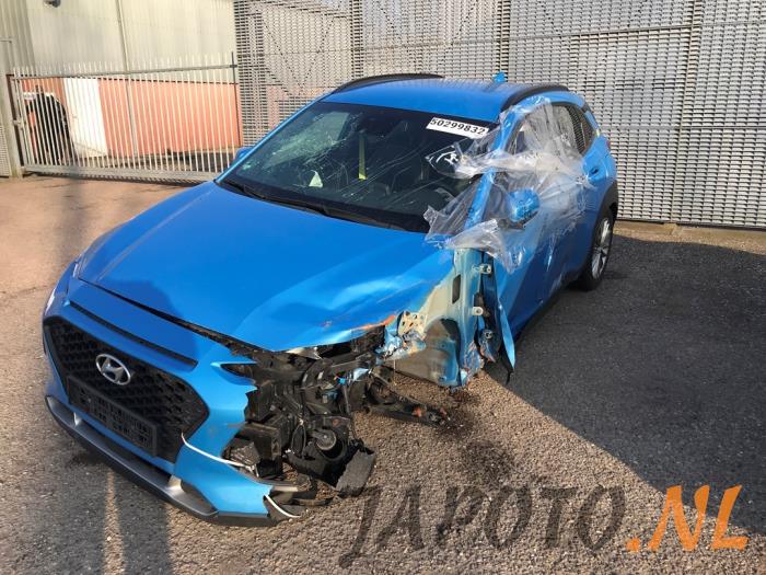 Hyundai Kona 1.0 T-GDI 12V Vehículo de desguace (2019, Azul)