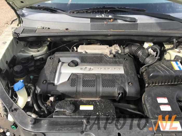 Hyundai Tucson 2.0 16V CVVT 4x2 Épave (2007, Gris)