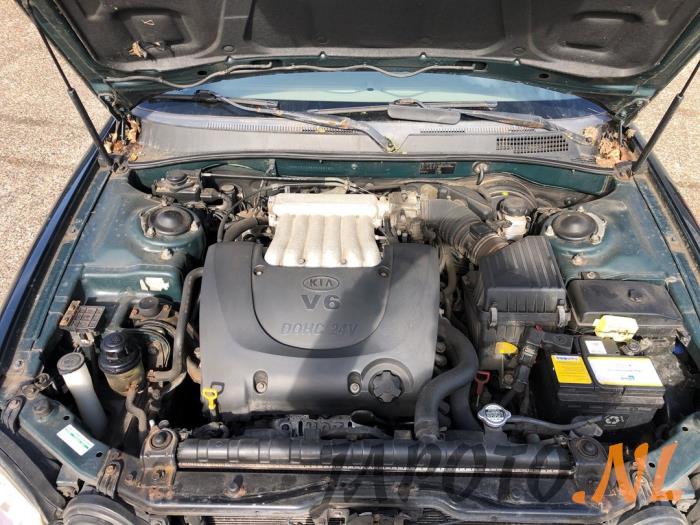 Kia Magentis 2.5 V6 24V Épave (2004, Vert)