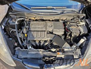 Mazda 2 1.3 16V S-VT High Power Samochód złomowany (2009, Czarny)