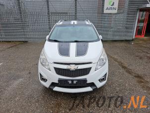 Chevrolet Spark 1.0 16V Bifuel Épave (2011, Blanc)