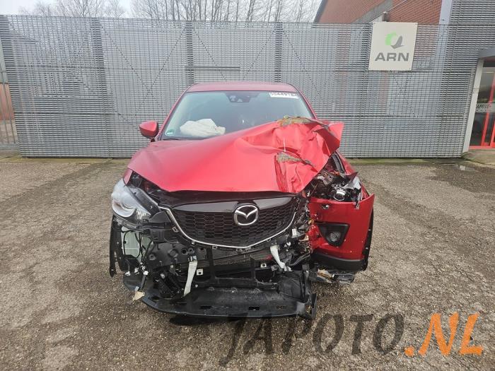 Mazda CX-5 I 2.2 Skyactiv D 150 16V 4WD Vehículo de desguace (2014, Rojo)