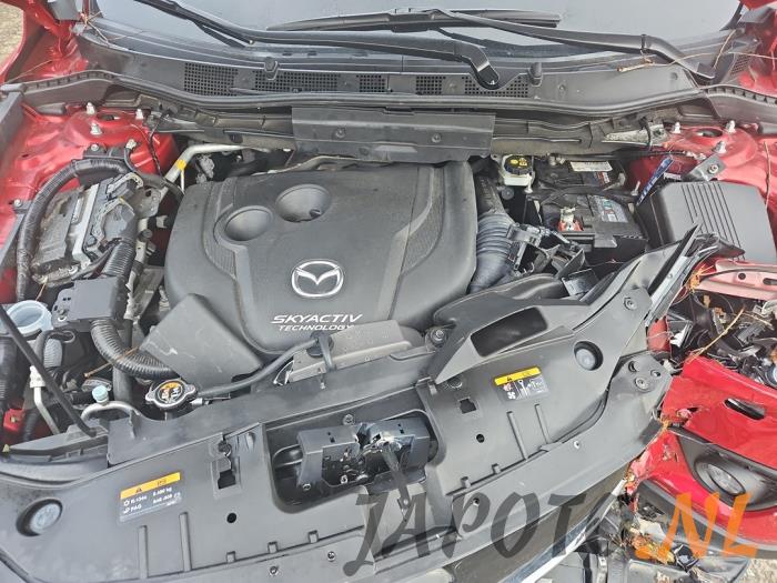 Mazda CX-5 I 2.2 Skyactiv D 150 16V 4WD Vehículo de desguace (2014, Rojo)