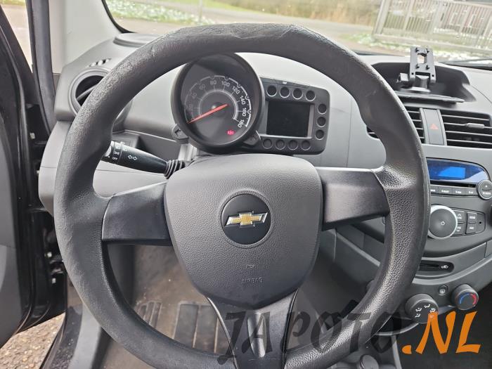 Chevrolet Spark 1.0 16V Bifuel Épave (2012, Noir)