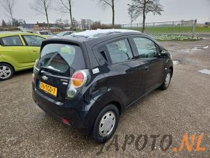 Chevrolet Spark 1.0 16V Bifuel Épave (2012, Noir)