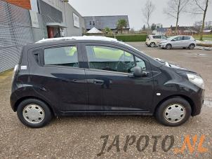 Chevrolet Spark 1.0 16V Bifuel Épave (2012, Noir)
