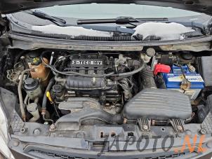Chevrolet Spark 1.0 16V Bifuel Épave (2012, Noir)