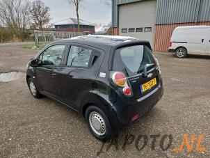 Chevrolet Spark 1.0 16V Bifuel Épave (2012, Noir)