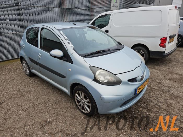 Toyota Aygo 1.0 12V VVT-i Vehículo de desguace (2006, Azul, Antracita)