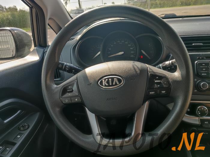 Kia Rio III 1.2 CVVT 16V Samochód złomowany (2012, Szary, Grafitowy)