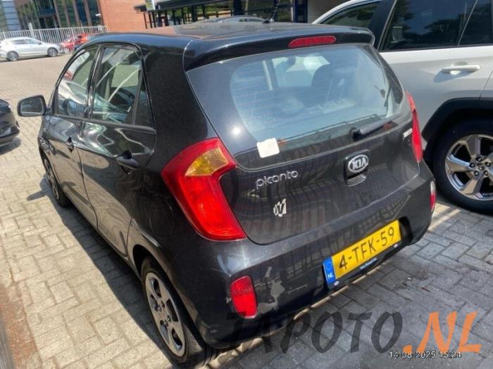 Kia Picanto 1.0 12V Salvage vehicle (2014, Black)