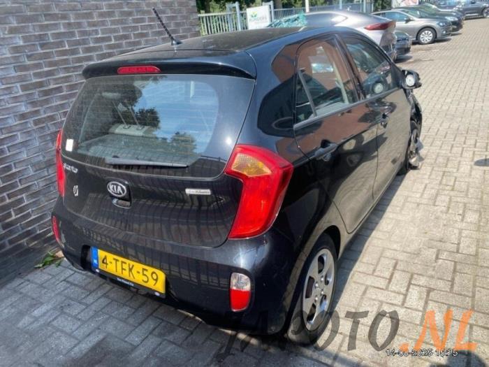 Kia Picanto 1.0 12V Salvage vehicle (2014, Black)