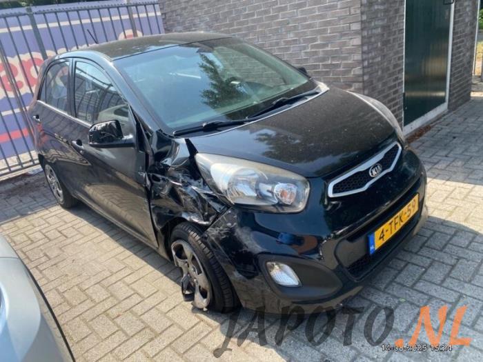 Kia Picanto 1.0 12V Salvage vehicle (2014, Black)