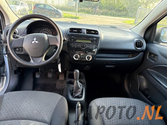 Mitsubishi Space Star 1.0 12V Salvage vehicle (2014, Gray)
