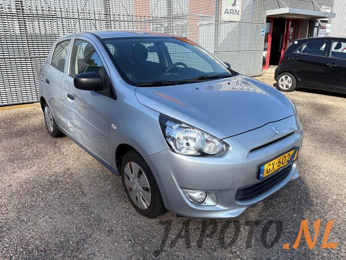Mitsubishi Space Star 1.0 12V Salvage vehicle (2014, Gray)