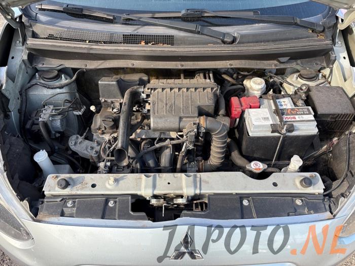 Mitsubishi Space Star 1.0 12V Salvage vehicle (2014, Gray)