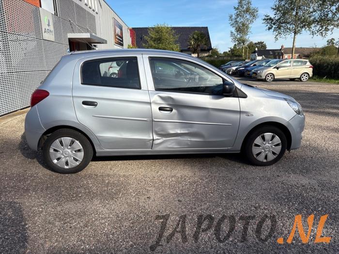 Mitsubishi Space Star 1.0 12V Salvage vehicle (2014, Gray)