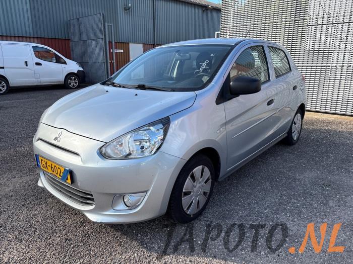Mitsubishi Space Star 1.0 12V Salvage vehicle (2014, Gray)