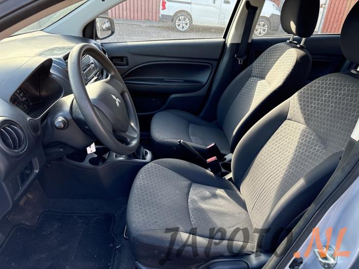 Mitsubishi Space Star 1.0 12V Salvage vehicle (2014, Gray)