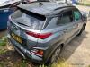 Hyundai Kona 1.6 GDi HEV 16V Samochód złomowany (2020, Szary)