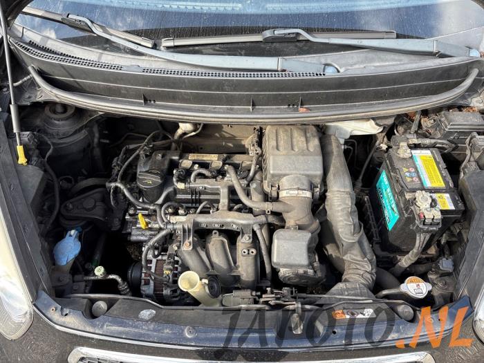 Kia Picanto 1.0 12V Schrottauto (2012, Schwarz)
