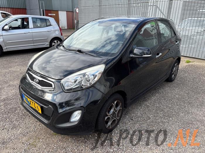 Kia Picanto 1.0 12V Schrottauto (2012, Schwarz)