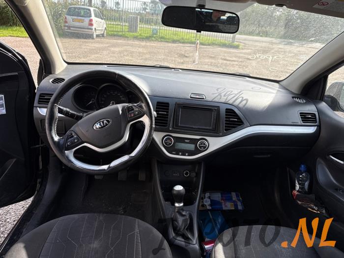 Kia Picanto 1.0 12V Schrottauto (2012, Schwarz)