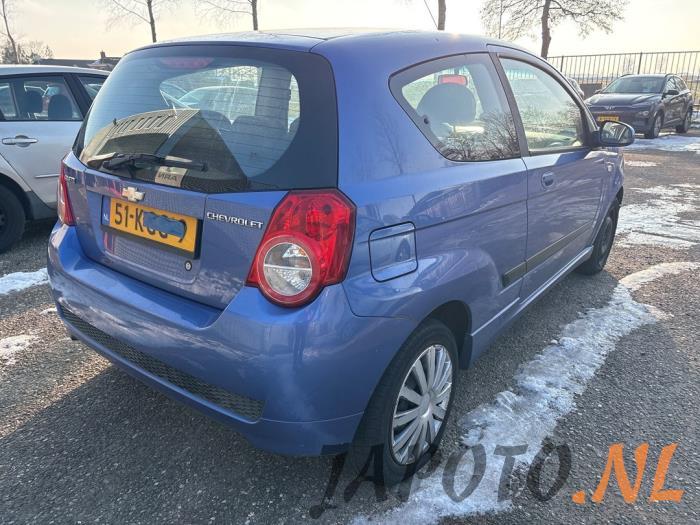 Chevrolet Aveo 1.2 16V Samochód złomowany (2009, Niebieski)