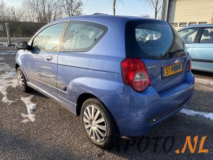 Chevrolet Aveo 1.2 16V Samochód złomowany (2009, Niebieski)