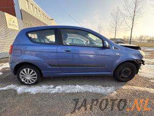 Chevrolet Aveo 1.2 16V Samochód złomowany (2009, Niebieski)