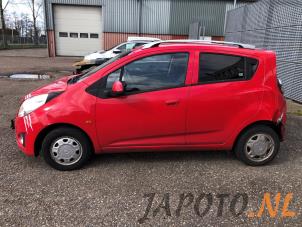 Chevrolet Spark 1.0 16V Bifuel Épave (2011, Rouge)