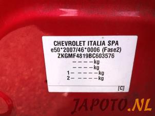 Chevrolet Spark 1.0 16V Bifuel Épave (2011, Rouge)