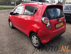 Chevrolet Spark 1.0 16V Bifuel Épave (2011, Rouge)