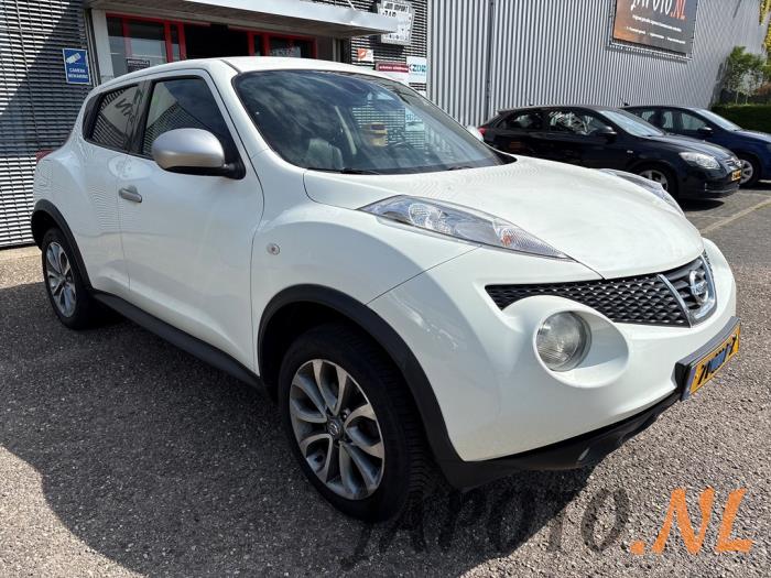 Nissan Juke 1.6 16V Épave (2012, Blanc)