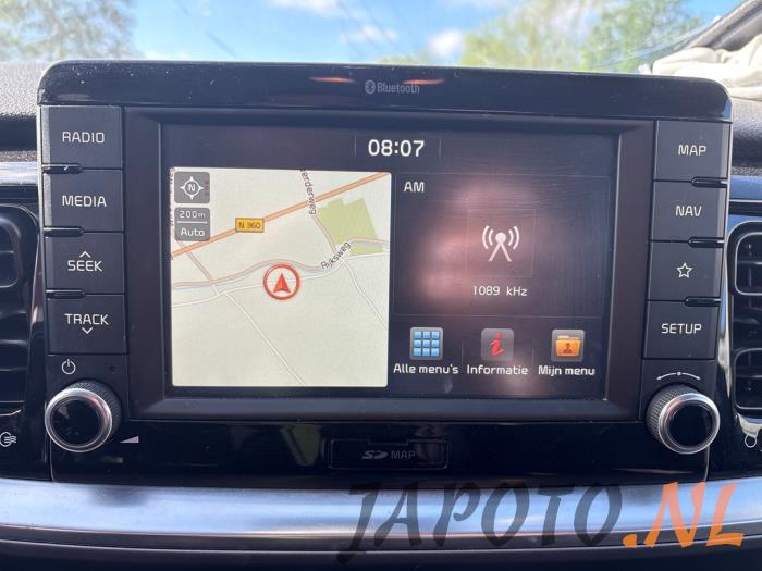 Kia Stonic 1.0i T-GDi 12V Épave (2019, Graphite)