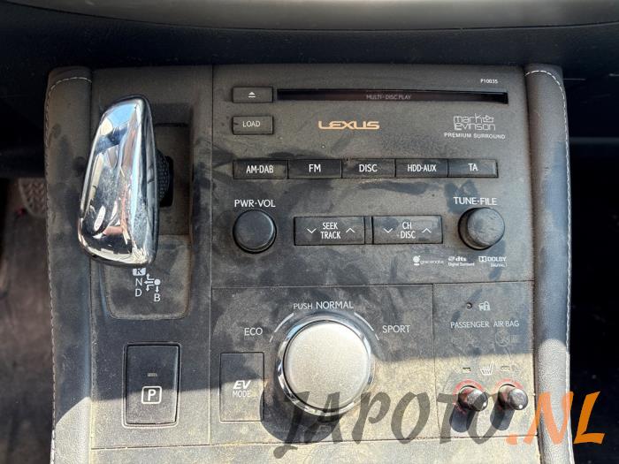 Lexus CT 200h 1.8 16V Samochód złomowany (2011, Bialy)