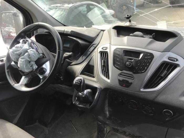 Ford Transit Custom 2.0 TDCi 16V Eco Blue 130 Épave (2017, Noir)