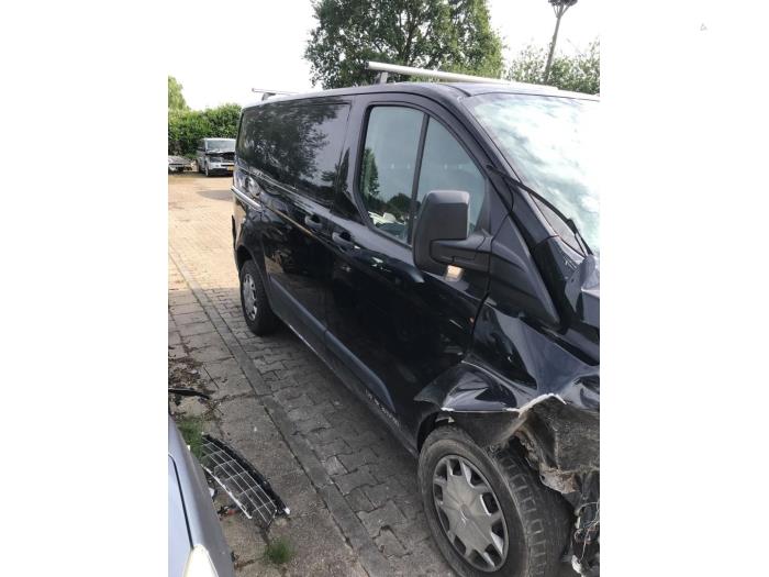 Ford Transit Custom 2.0 TDCi 16V Eco Blue 130 Épave (2017, Noir)