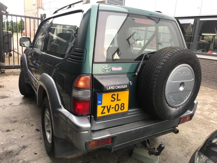 Toyota Land Cruiser 90 3.4i 24V Salvage vehicle (1997, Green, Gray)