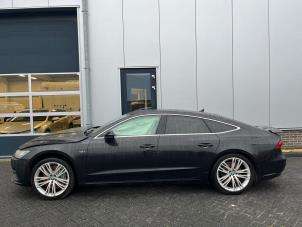 Audi A7 Sportback 3.0 V6 24V 55 TFSI Mild Hybrid Quattro Vehículo de desguace (2018, Negro)