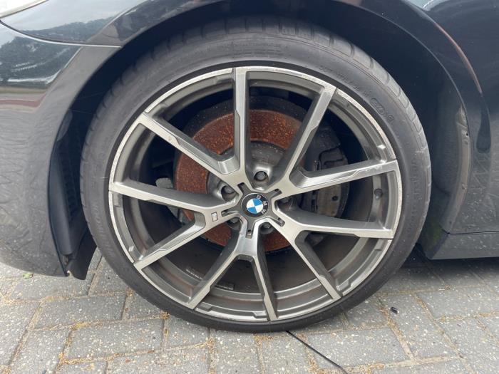 BMW 5 serie Touring 528i 24V Vehículo de desguace (2012, Negro)