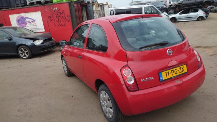 Nissan Micra 1.2 16V Salvage vehicle (2004, Red)