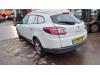 Renault Megane III Grandtour 1.5 dCi 110 Épave (2011, Blanc)