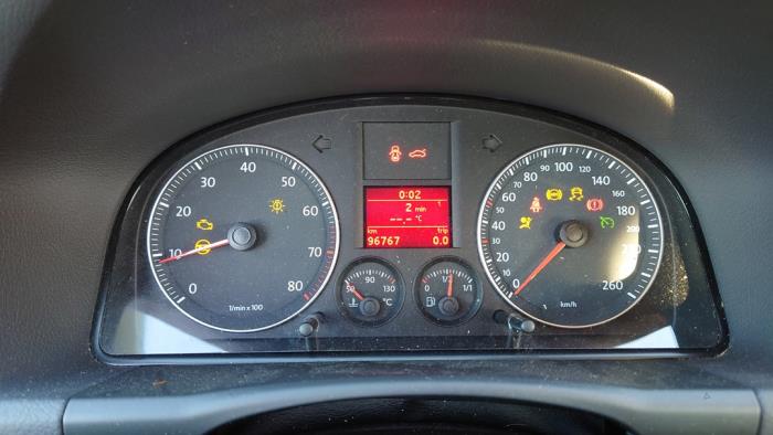 Volkswagen Touran 1.6 Épave (2007, Bleu)