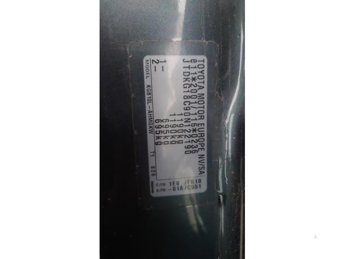 Toyota Aygo 1.0 12V VVT-i Épave (2007, Gris)